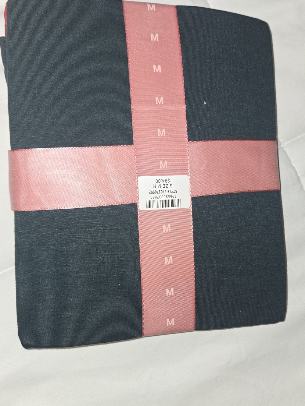Soma Cream Pajama Set with Red & Green Holiday Print - Picture 2 of 3